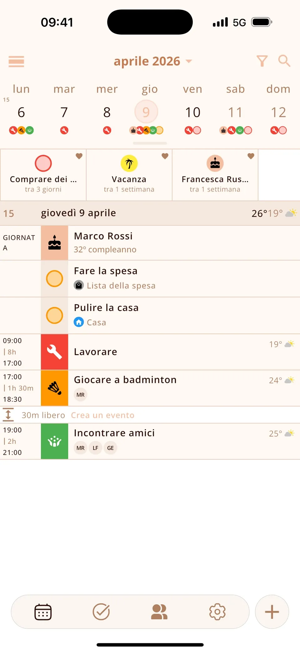 Conti alla rovescia in cima al calendario Miracal: Comprare dei fiori, Vacanza, Francesca Russo