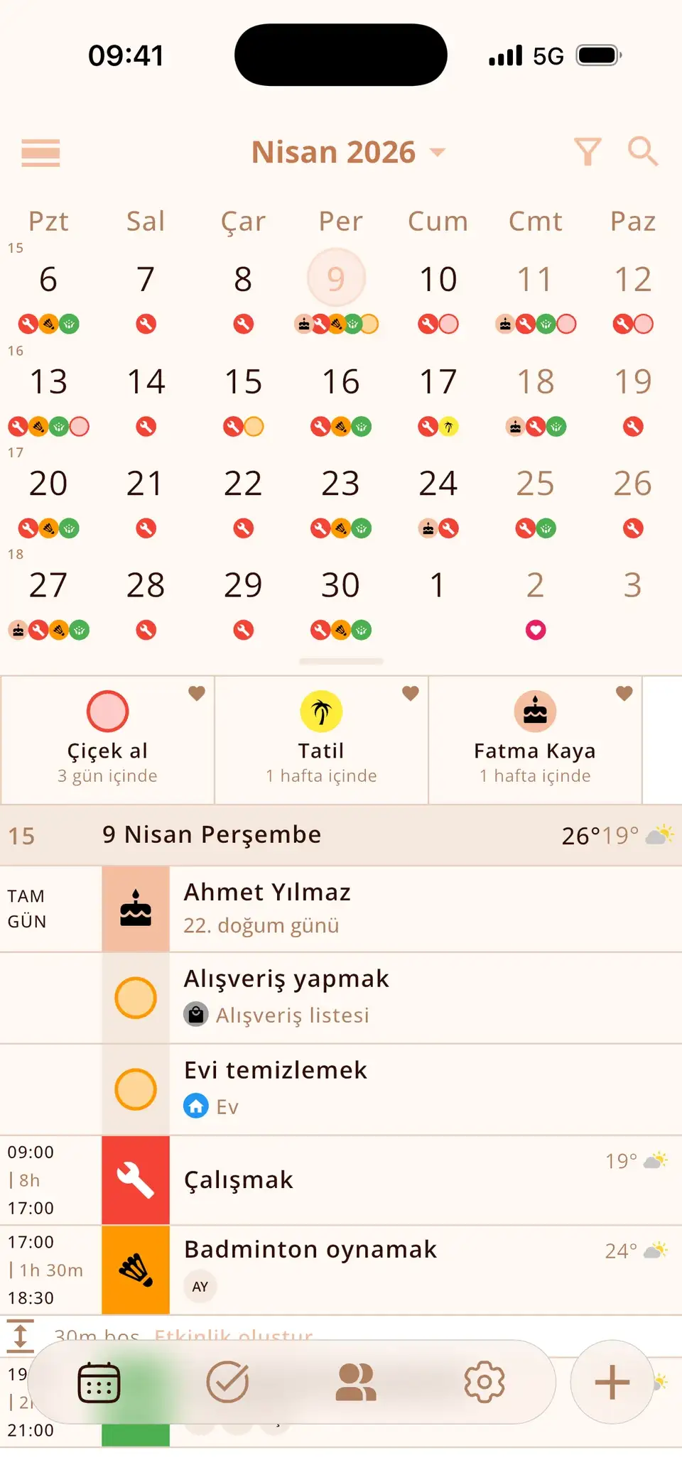 Miracal’da dört haftalık görünüm