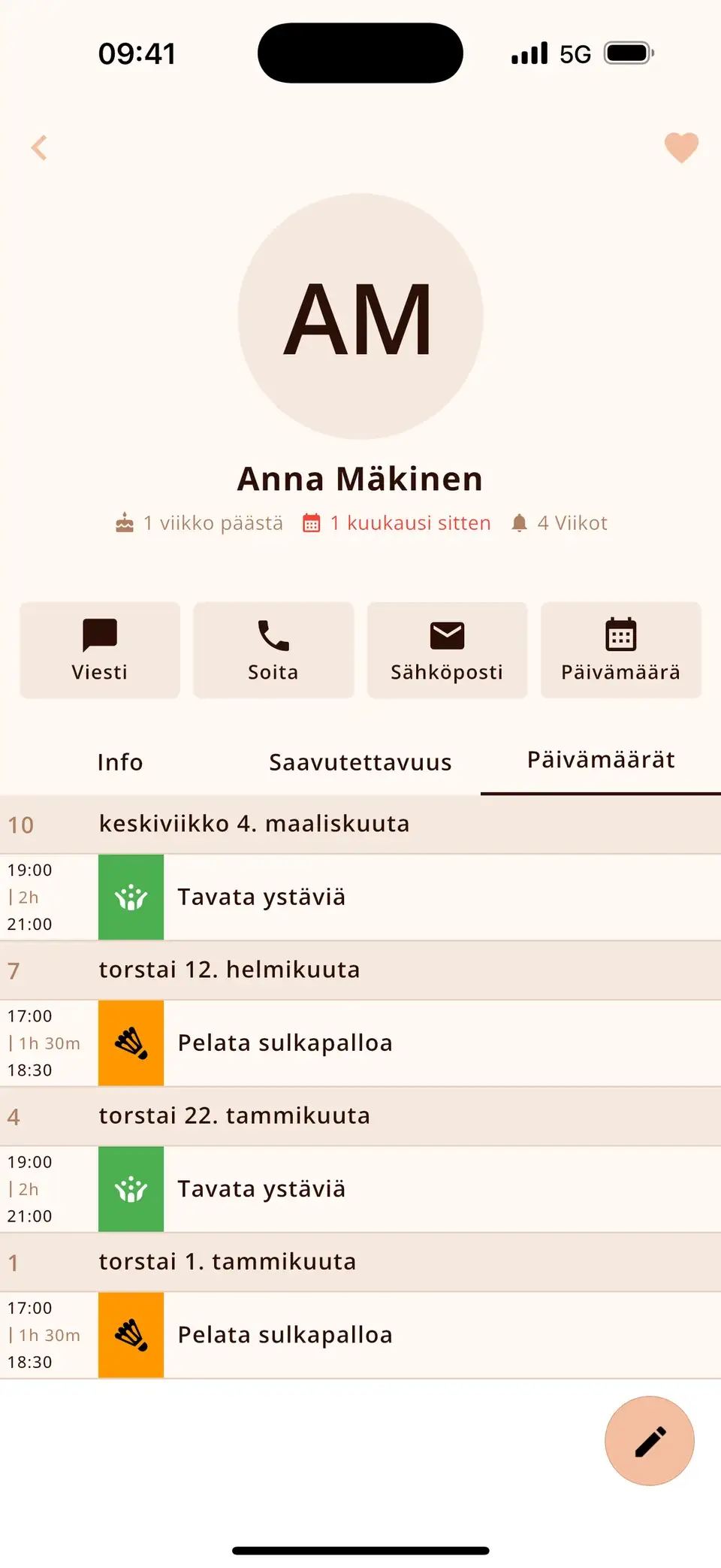 Yhteystieto Miracalissa: viimeisin tapaaminen ja kaikki yhteiset tapahtumat