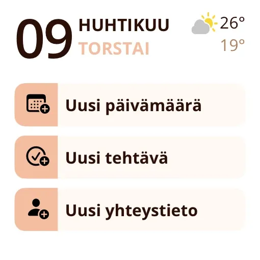 Miracal-widget: Pikalisäys (pieni)