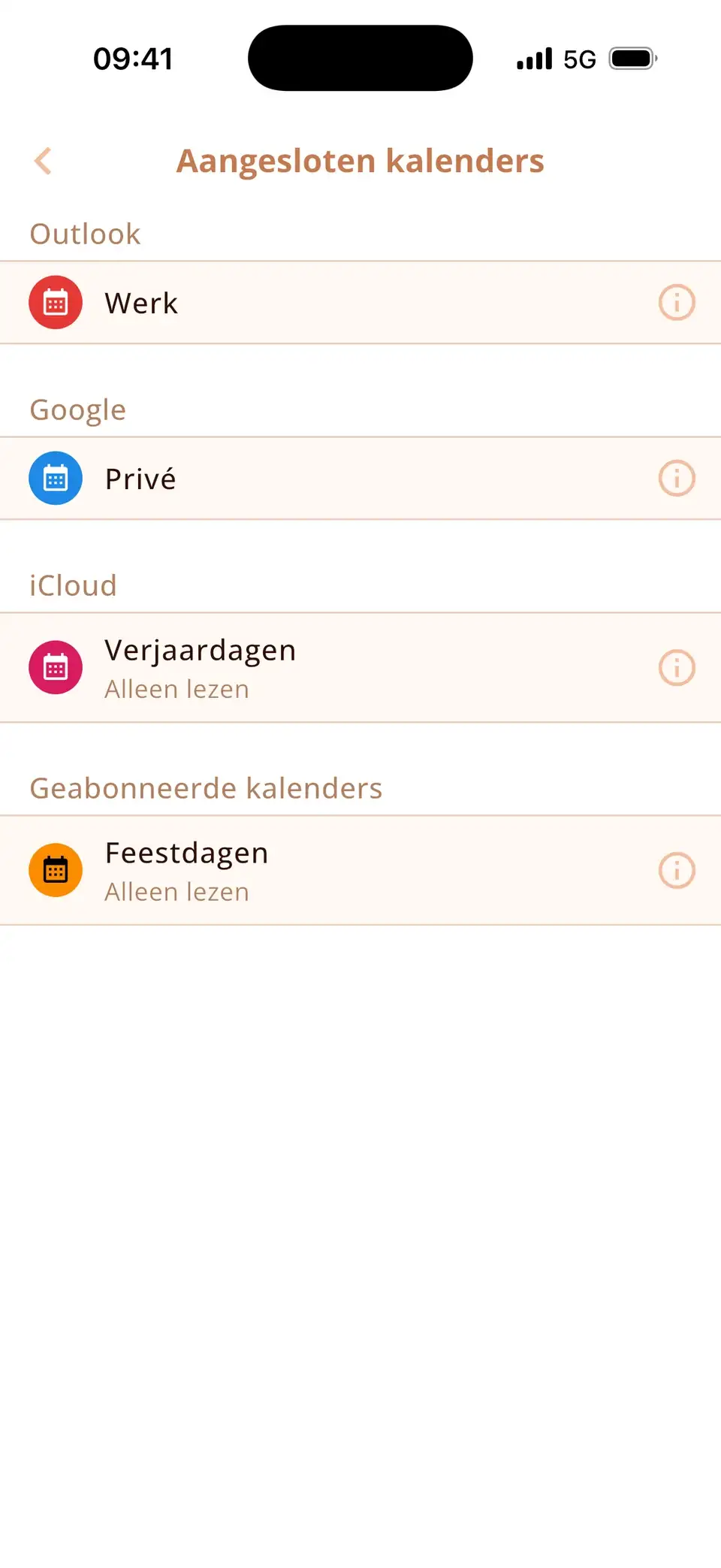Feestdagen direct in je agenda